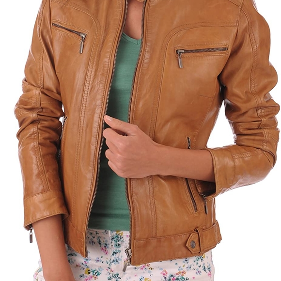 Leather Lovers Jackets & Blazers - Like-New Women's Leather Jacket, Size Large